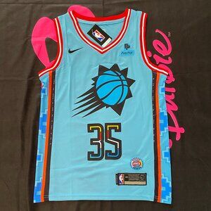 NBA Phoenix Suns DURANT #35 Men Jersey Size S Blue
